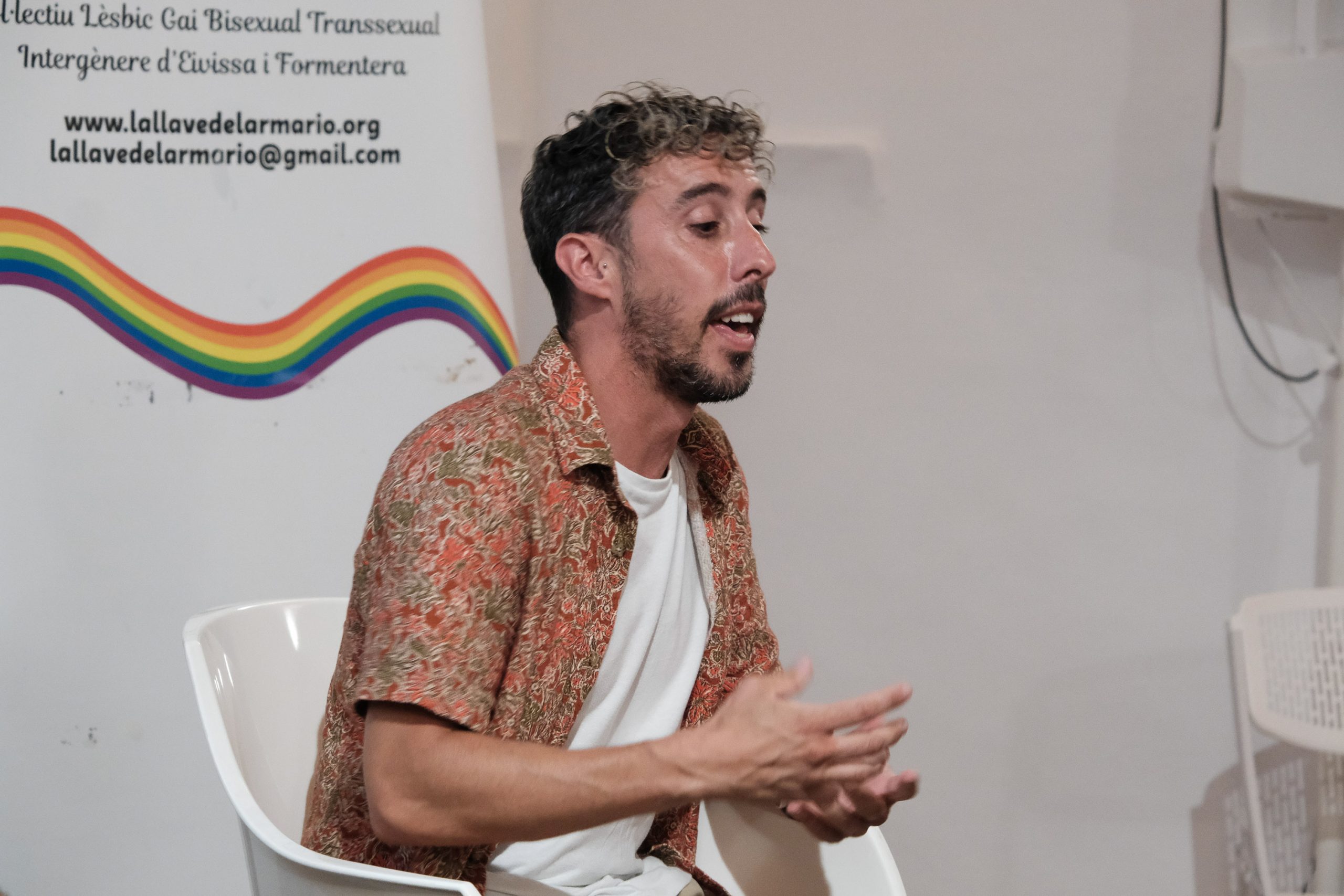 Ibiza Pride . Proyección corto Soc Maricó y coloquio con los directores Javier Rera y Miquel Vingut y el actor Daniel Planells