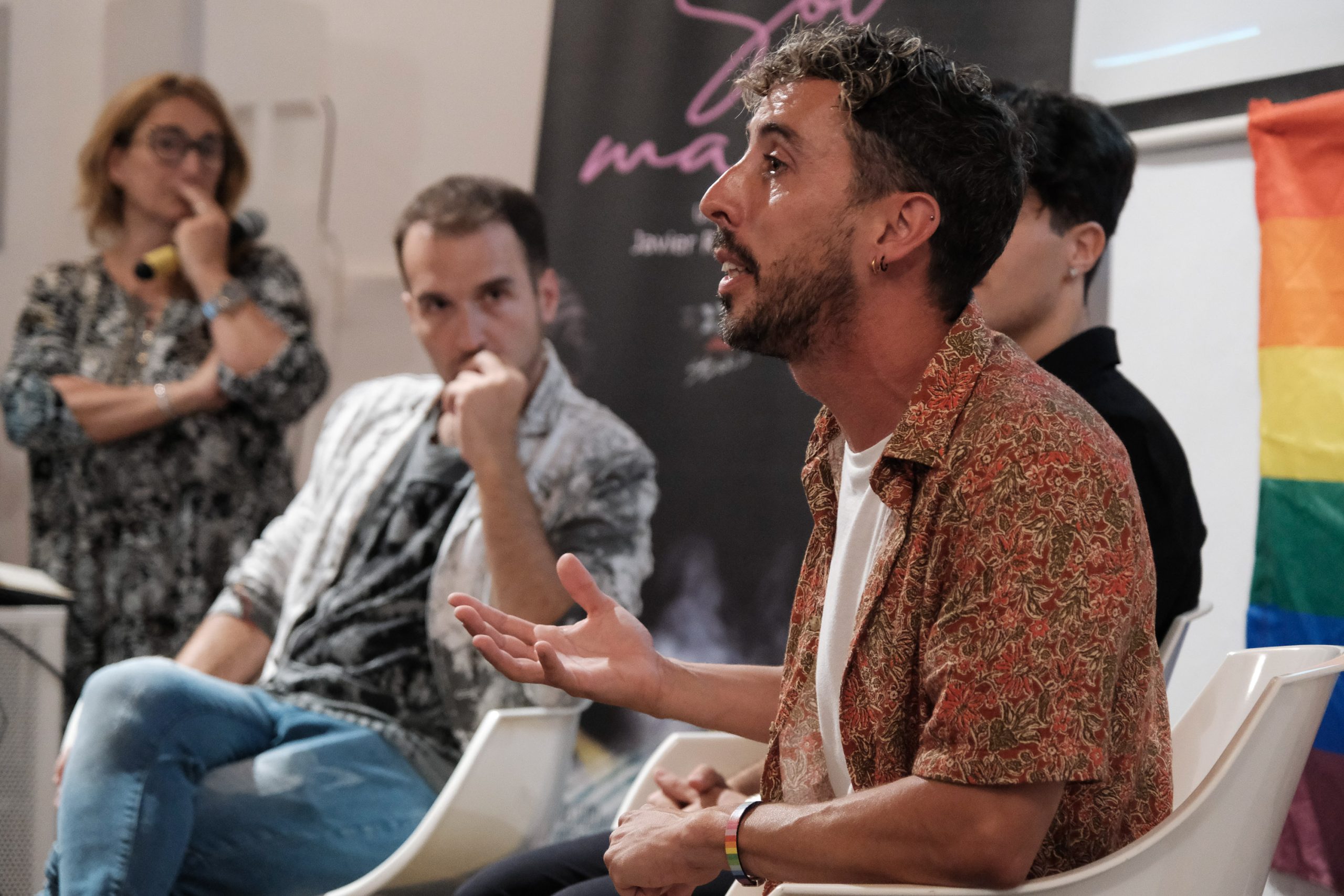 Ibiza Pride . Proyección corto Soc Maricó y coloquio con los directores Javier Rera y Miquel Vingut y el actor Daniel Planells