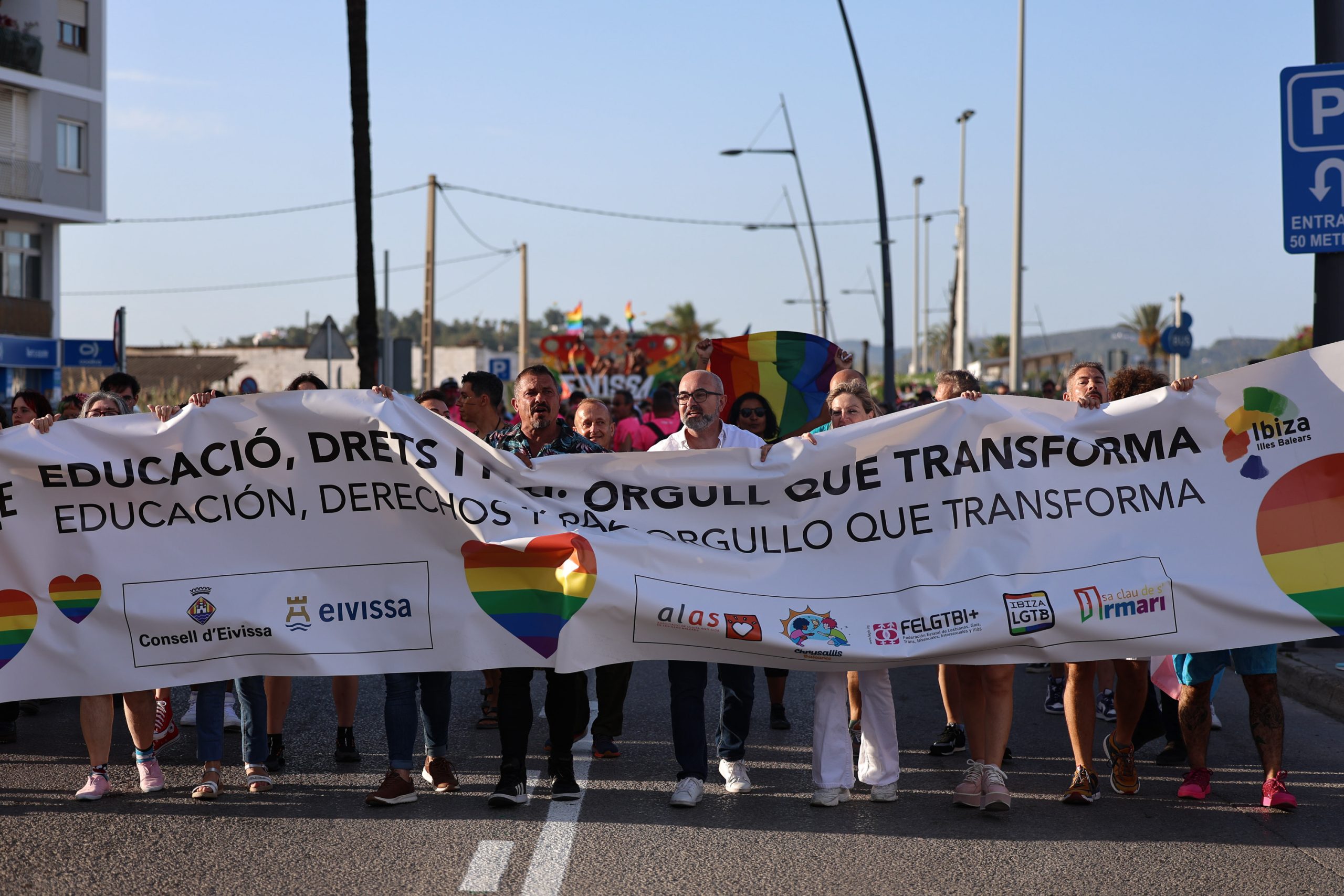 IBIZA. PRIDE PARADE. ORGULLO.