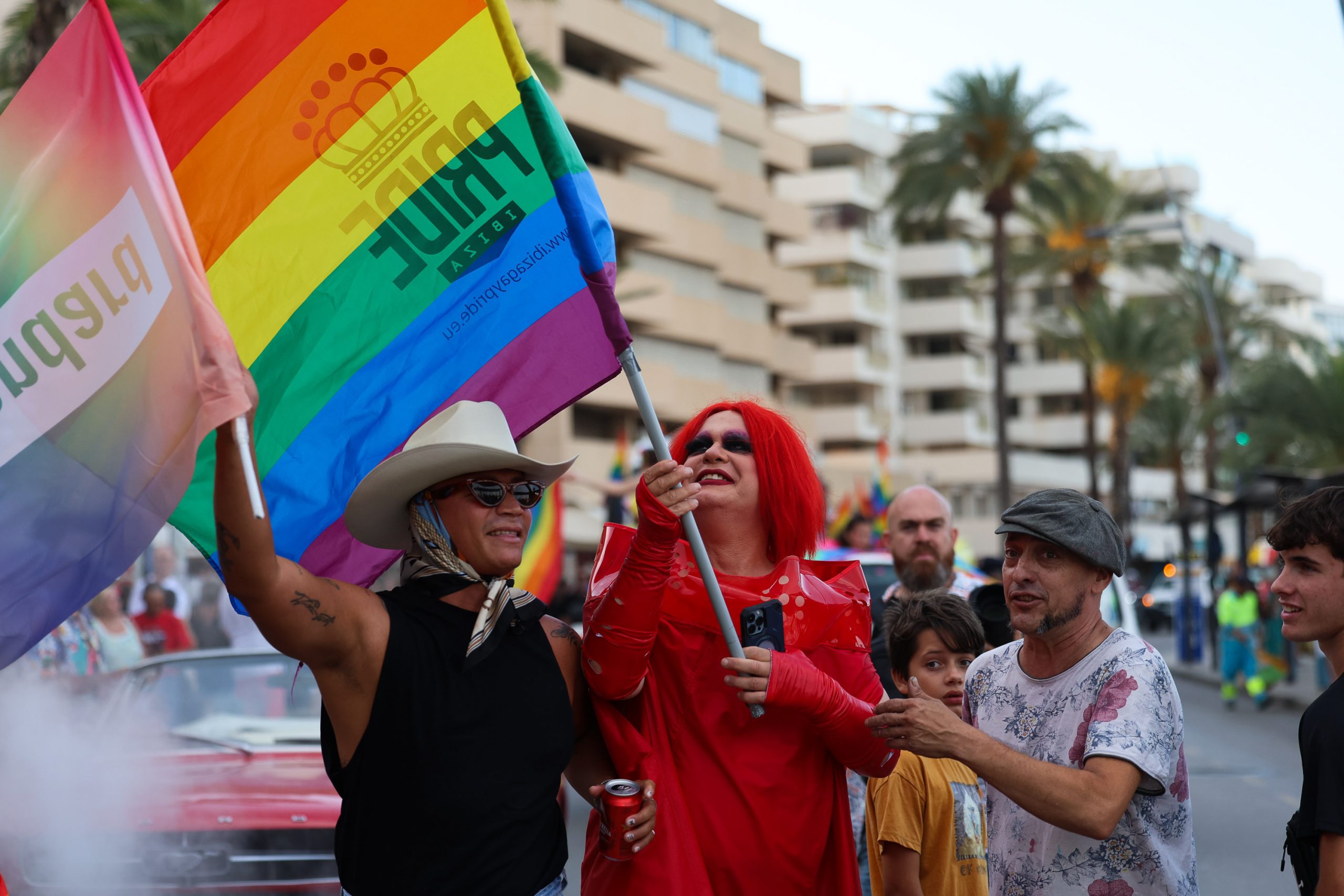 IBIZA. PRIDE PARADE. ORGULLO.