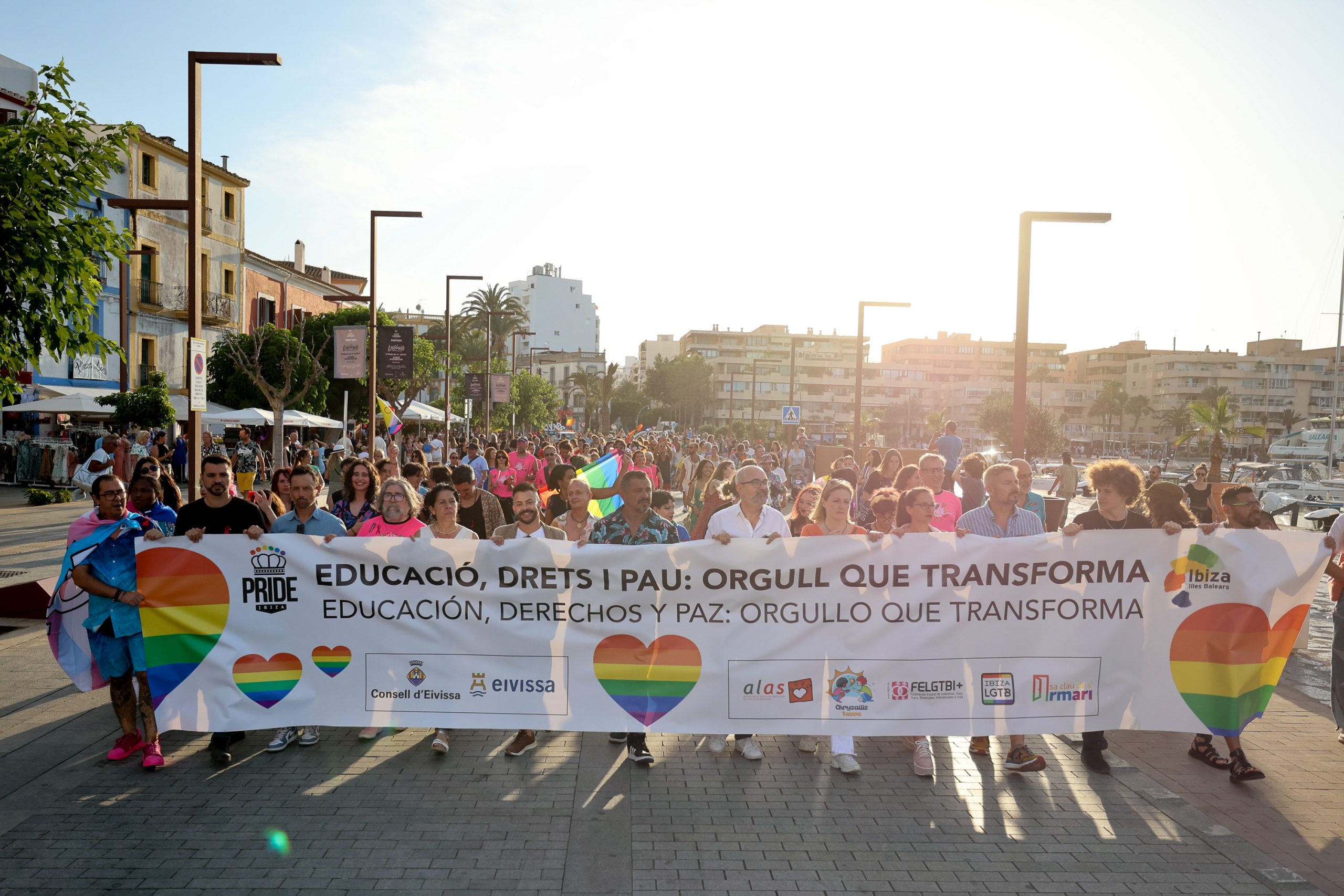IBIZA. PRIDE PARADE. ORGULLO.