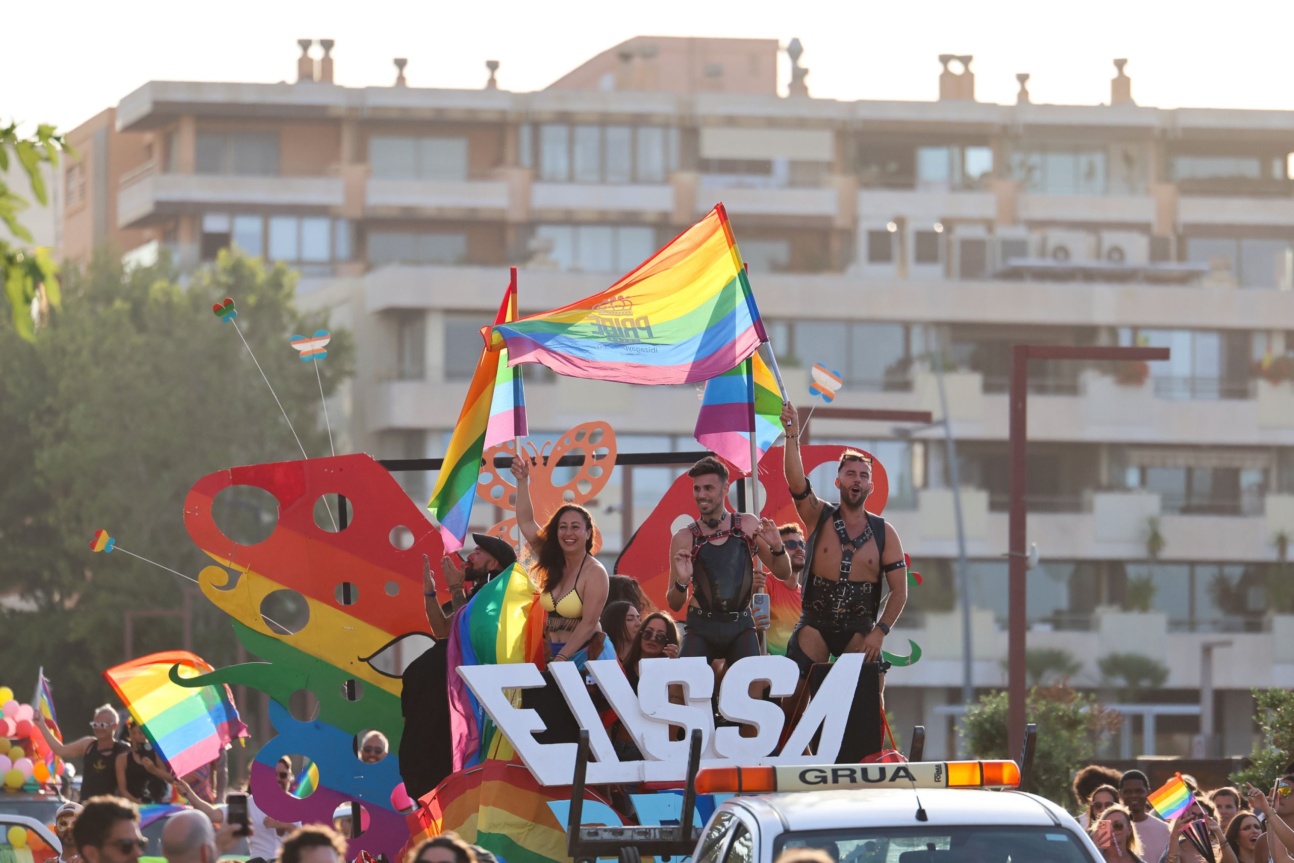 IBIZA. PRIDE PARADE. ORGULLO.