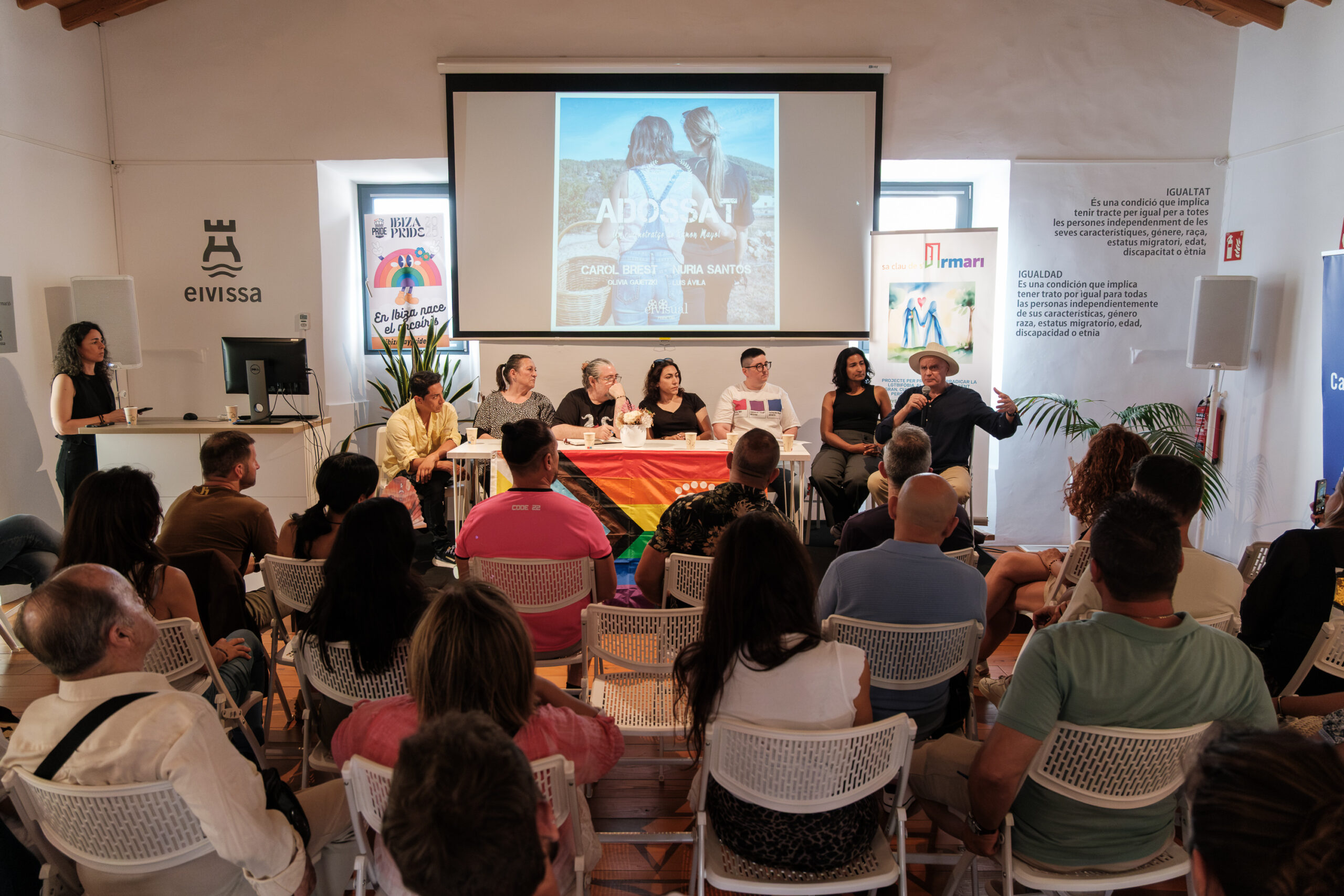 Ibiza Pride 2025 — Proyección corto Adossat y coloquio